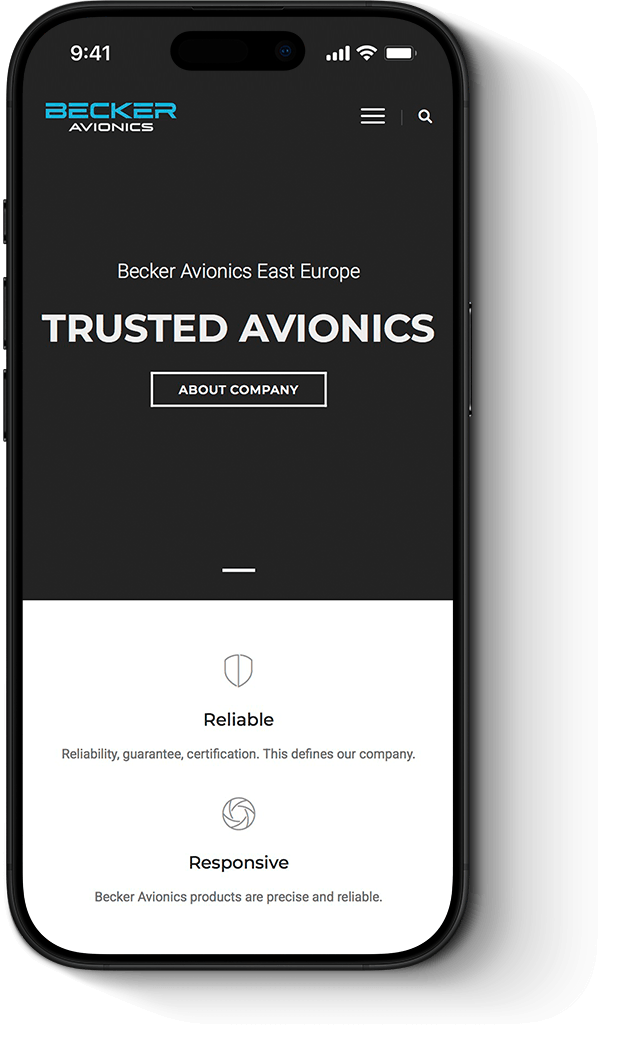 Skyneq Project - Becker Avionics East Europe iPhone