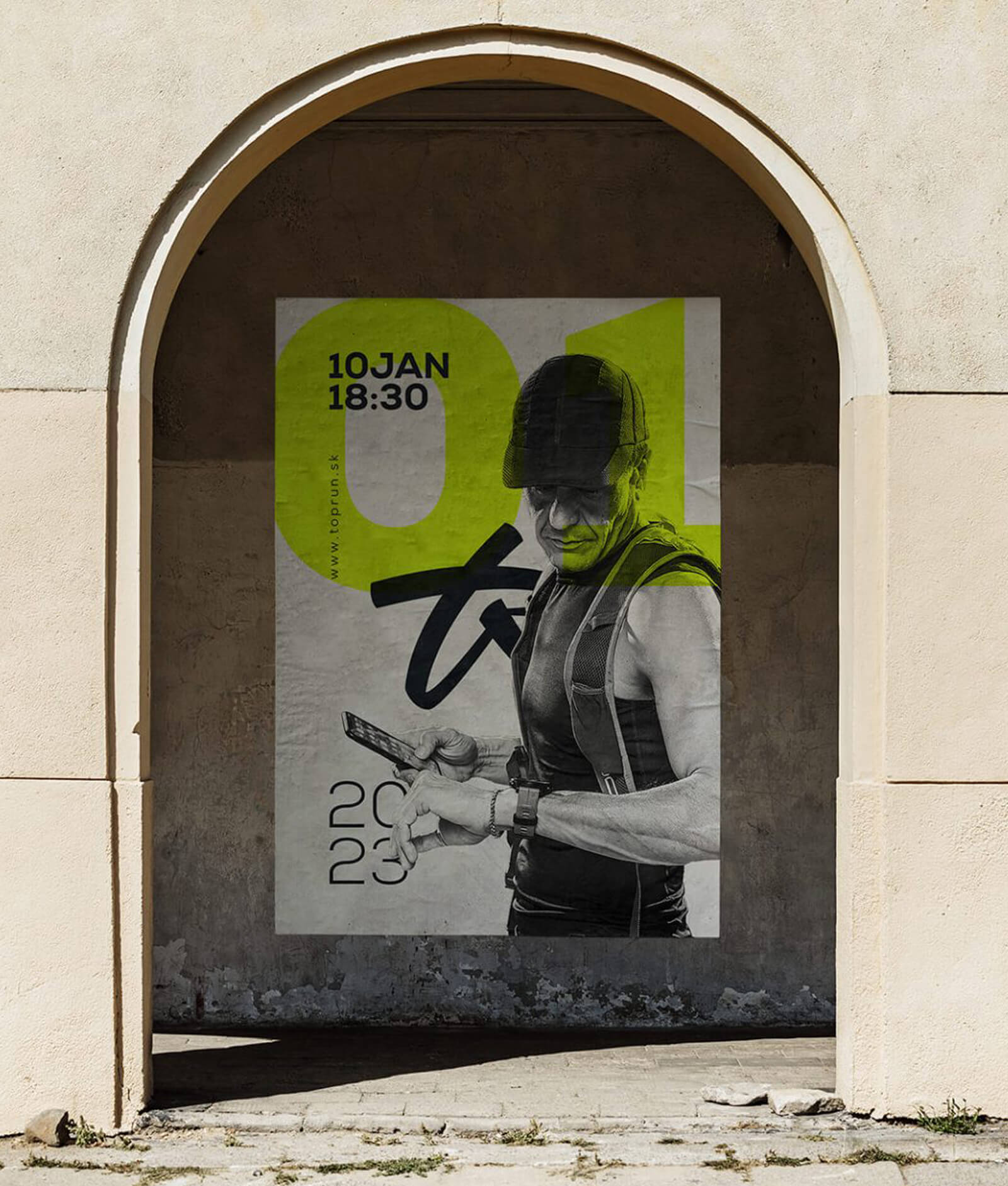 TOPRUN: Event Visual System