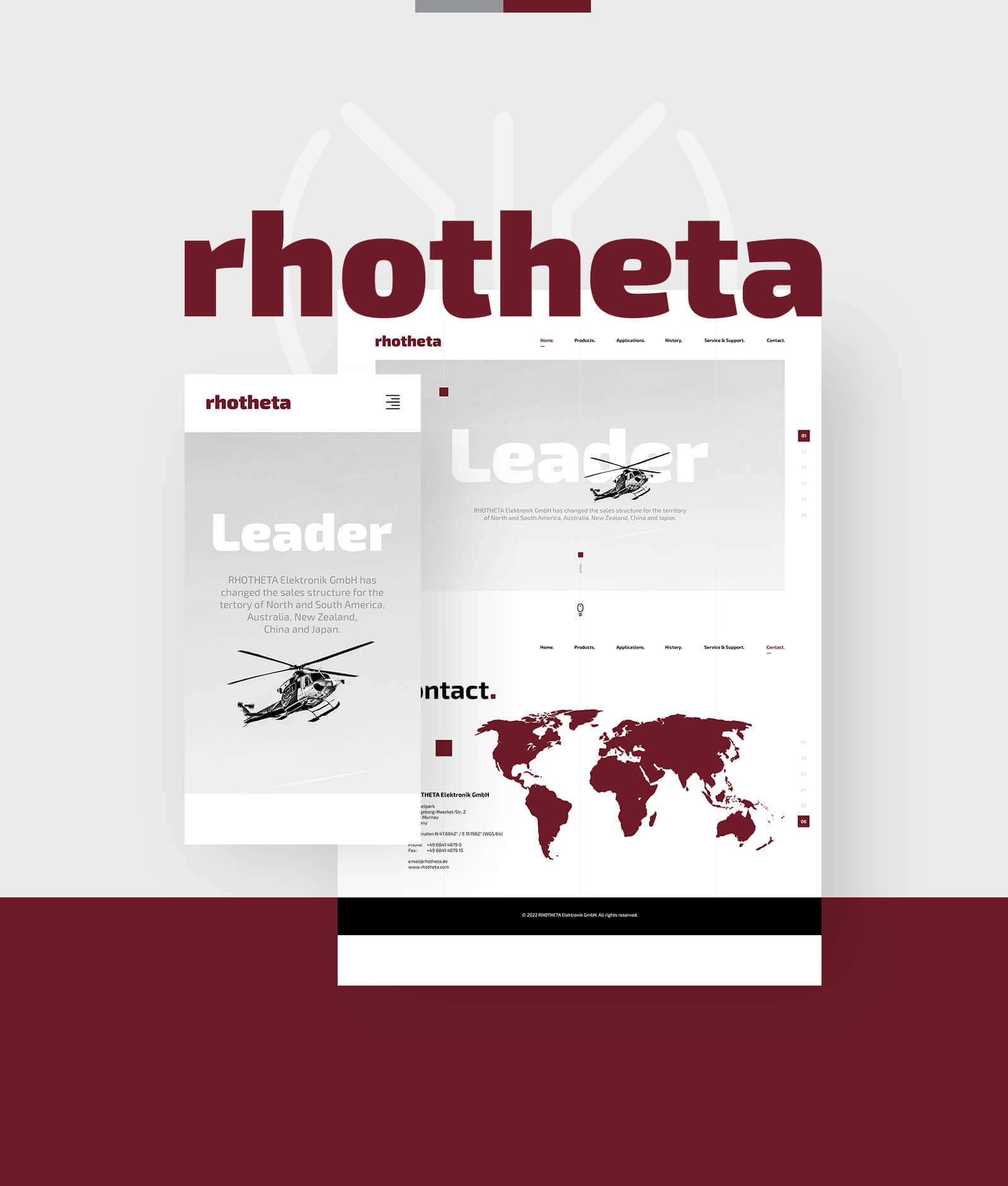 RHOTHETA: Strategic UI/UX design study
